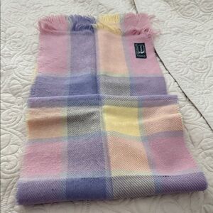 Colorful Plaid Kids Scarf